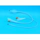 20 Fr / 22 Fr / 24 Fr Silicone 3 Way Foley Catheter 3 - 30ml Balloon Capacity