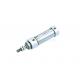 CJ2 Series Stainless Steel Mini Air Cylinder , Single Acting Spring Return Pneumatic Cylinder