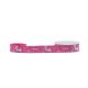 Pink Dolphin Printed Elastic Ribbon Wristband Damage Free Customer Length