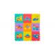 Colorful EVA Traffic Baby Puzzle Play Mat Customized Size For Flooring