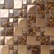 Gold Stainless Steel Kitchen Backsplash Mosaic Tiles For Kitchen Table Top