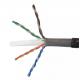 Outdoor Unshielded Cat6 Lan Cable 4 Pairs Twisted Network Cable