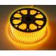 SMD 5050 60LED/M 110V 14.4W/M Yellow LED strip light