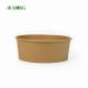 Sustainable Eco Friendly Biodegradable Paper Bowl 1500ml for Hamburger Bread