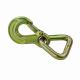 Hot Sales New Style Factory Safety Cargo Button Gold  J Single Hoist Hook For Tie Down