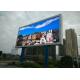 Ultrathin Full Color LED Display P6 Outdoor Advertising Screen 120° Viewing Angle