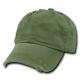 Olive Green Vintage Polo Casual Baseball Caps Distressed Cotton Soft Weathered Torn