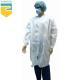 Breathable Disposable Lab Coat Acid - Resistant Providing Effective Protection