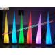 Inflatable Lighting Decoration Cone with LED changing light use for party, club,event