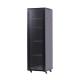 600 X 600mm Computer Server Rack With Tempered Glass Front Door Moving Conveniently