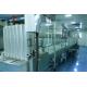 Compressed air 0.4-0.8Mpa Petri Dish Filling Machine for 150mm Plates with SS304 Frame