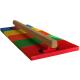 Large Sport Kids Gymnastics Beam And Mat 60CM Height Waterproof Anti Crack