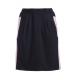 Dailywear Short Summer Skirts Women A-Line Knitted Dress With White Side Stripe