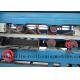 Colored Steel PU Sandwich Panel Production Line , Roof Panel Roll Forming Machine