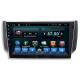 Android GPS Glonass Navigation Double Din Car Stereos Nissan Sylphy BT RDS Radio