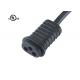 Longer Plug Connector UL Approved Power Cord USA Power Cable RoHS Compliant