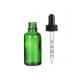 30ml 1oz Amber Glass Dropper Bottle With Child Resistant Top For Hemp Oil