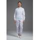 Anti Static Esd Garments white color jaket and pants dust free for electronic