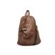 Zipper Open Ladies Real Leather Backpack For Work And Travel FGRE06