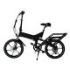 20 Inch Electric Lightweight Folding Bike 36V Portable Foldable E Bike With LCD Display