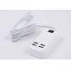 Universal Travel Charger Power Adapter U/US/UK Plug Universal 30W 4 USB Ports Travel Home Wall Charger Power Adapter