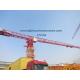 Large Flat Top Crane Tower QTZ315 7427 With Safety Limiters For Buildings