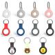 Anti Scratch Non Slip Silicone AirTag Cover With Keychain