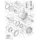 0R-1697 Ring 0R1697 Piston Liner Kit Engine 6Y-3986 Cylinder Liner 6Y3986 Piston