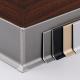 Floor Decorative Aluminum Skirting Board Finger Joint Baseboards Accessories