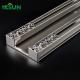 T5 Aluminum Ceiling Curtain Track Length 5.8-6.7m Thickness 1.1mm