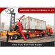 Custom Capacity Side Lifter Trailer , 3 Axle Shipping Container Side Loader 