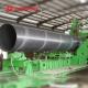 500KW Spiral Weld Pipe Mill 1200mm-1600mm Coil Width Steel Pipe Mill