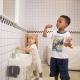 CPC Baby Wash Basin Plastic Free Standing Pedestal Children Size Shampoo Sink