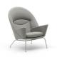 Luxury Modern Fabric Leisure Chair Designer Living Room Confoetable Leisure Chair