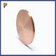 Diameter 2 Inch Molybdenum Copper Alloy Disc Heat Sink Copper Molybdenum Alloy