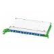 Affordable GRAY LC Type 12 Ports Fiber Optic Distribution Patchpanel for Data Center