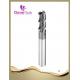 HRC45 3 Flutes Carbide Square End Mills With TiAlN Coating