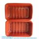 1000ml Rectangular Single Compartments Disposable Microwavable Takeaway Food Container Custom LOGO PP Lunch Bento Box