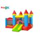 0.55mm / 18OZ Waterproof Mini Inflatable Castle Two Years Warranty