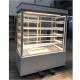 Vertical Bakery Glass Showcase , Fan Cooling Soft Drink Refrigerator 4 Shelf