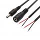 1m 2m Length DC Power Cables Cord 5.5×2.5mm Female To Open End