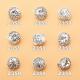 Hot NEW Wholesale Alloy Jewelry 3D Nail Art Jewelry Nail rhinestones Sticker Supplier Number ML2359