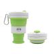 ECO Friendly 550ML Foldable Silicone Cup For Outdoor