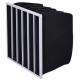 Aluminum Synthetic Activated Carbon Pocket Filter Air Conditioning Bag Filters