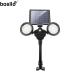 IP65 Waterproof Solar Induction Lamp Warm Light 3000K 3.7V 2600mA