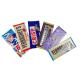 Custom Printed Plastic Bags Protein Bar Wrapper Packaging Stick Pouch Powder Chocolate Tea Coffee Back Seal Sachet