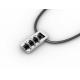 Tagor Jewelry Top Quality Trendy Classic 316L Stainless Steel Necklace Pendant ADP61