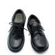 Boys Lace Up Leather Round Toe School Shoes Unisex For All Season