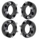 1.5 Hubcentric Black Wheel Spacers 5x150 For Toyota Tundra Land Cruiser