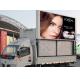 6 Mm Pixel Pitch Truck Mobile LED Display Full Color For Shopping Guide